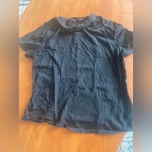 a new day Black Crew Neck Tee